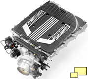 2015 Chevrolet Corvette Z06 LT4 engine supercharger