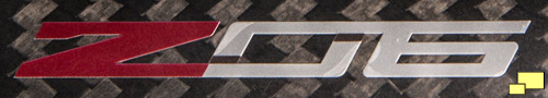 2015 Chevrolet Corvette Z06 steering wheel emblem