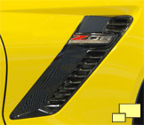 2015 Chevrolet Corvette Z06 front brake vent