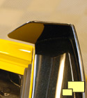 2015 Chevrolet Corvette Z06 rear spoiler vertical plate (Z07 option)