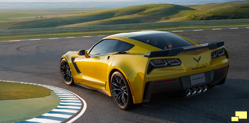 2015 Chevrolet Corvette Z06 rear view