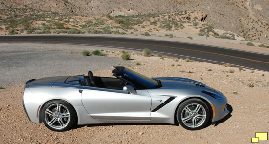 2016 Corvette C7 Convertible Blade Silver