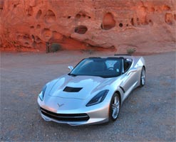 2016 Chevrolet Corvette C7 in Blade Silver Metallic