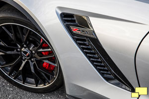 2016-Corvette C7 Z06 Front Fender Vent