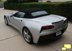 2016 Corvette C7 Convertible in Blade Silver Metallic