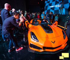 2019 Chevrolet Corvette ZR1 Convertible Press Reveal November 28,2017