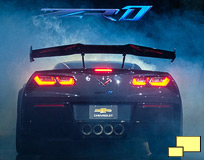 2019 Corvette ZR1 ZTK Performance Package Rear Wing