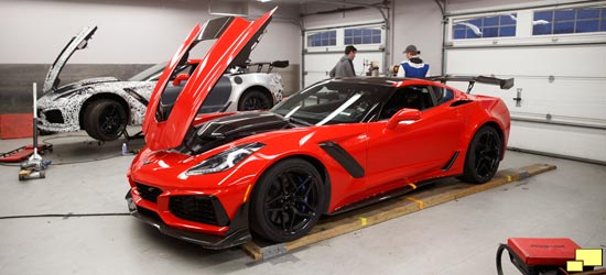 2019 Chevrolet Corvette ZR1 at VIR