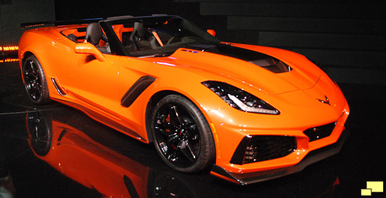 2019 Chevrolet Corvette Convertible in Sebring Orange