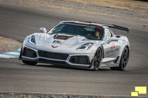 2019 Corvette ZR1 at Ron Fellows Driving School