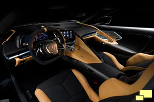 2020 Chevrolet Corvette C8 Interior - Natural Dipped Stingray