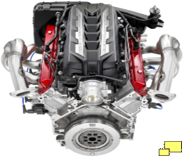 2020 Chevrolet Corvette C8 LT2 Engine