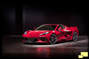 2020 Chevrolet Corvette C8 Stingray Coupe in Torch Red