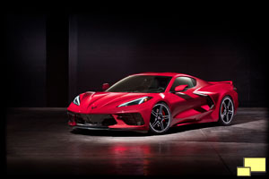 2020 Chevrolet Corvette C8 Stingray Coupe in Torch Red