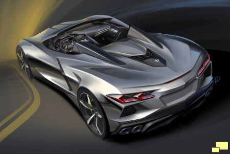 2020 Chevrolet Corvette C8 Stingray Concept Drawing