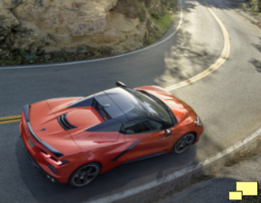 2020 Chevrolet Corvette C8 Stingray Convertible, top up