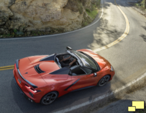 2020 Chevrolet Corvette C8 Stingray Convertible, top down