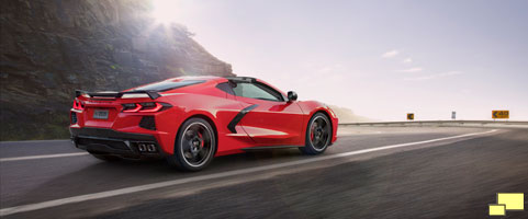 2020 Chevrolet Corvette C8 Stingray Coupe in Torch Red