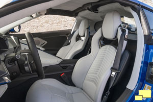 2020 Chevrolet Corvette C8 Sky Cool Gray Interior