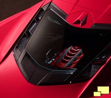 2020 Chevrolet Corvette C8 Stingray Visible LT2 Engine