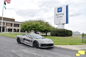 2020 Corvette C8 Camouflage ZERV at the Bowling Green KY Assembly Plant