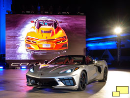 2020 Corvette C8 Convertible Reveal at Cape Canaveral FL, October 2, 2019