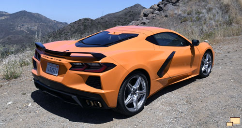 2022 Corvette Coupe 3LT in Amplify Orange Tintcoat