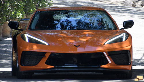 2022 Corvette Coupe 3LT in Amplify Orange Tintcoat