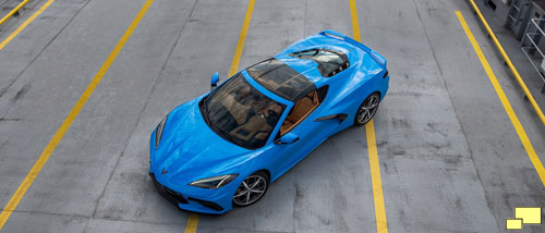 2022 Corvette C8 Coupe in Rapid Blue