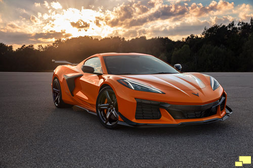 2023 Chevrolet Corvette Z06 In Amplify Orange Tint