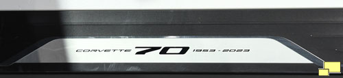 2023 Corvette 70th Anniversary Dooe Sill Plate