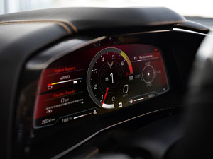 2024 Corvette E-Ray Gauges