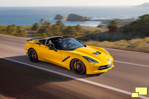Chevrolet Corvette C7 Stingray Coupe in Velocity Yellow