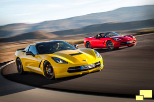 Chevrolet Corvette C7 Stingray Coupe, Convertible