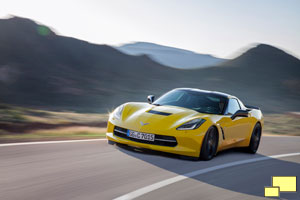 Chevrolet Corvette C7 Stingray Coupe in Velocity Yellow