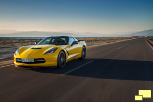 Chevrolet Corvette C7 Stingray Coupe in Velocity Yellow