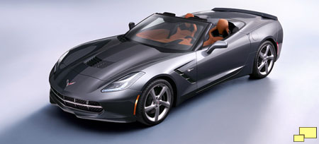 Chevrolet Corvette Stingray Convertible in Cyber Gray