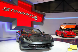 2014 Corvette Stingray Convertible, Unveiled at the Geneva Motor Show, March 5, 2013