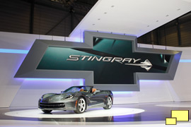 2014 Corvette Stingray Convertible, Unveiled at the Geneva Motor Show, March 5, 2013