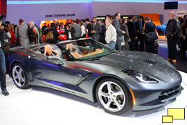 2014 Corvette Stingray Convertible, Unveiled at the Geneva Motor Show, March 5, 2013