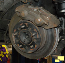 Corvette C2 rear Disk Brake