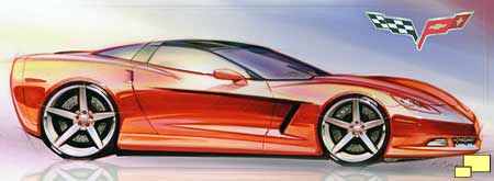 Corvette C6 theme sketch
