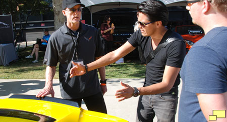 Corvette C7 Designer Tom Peters With Students
