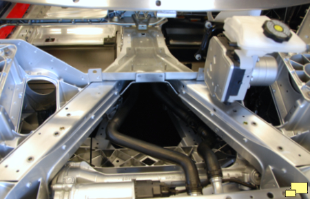 Corvette C8 Coolant Routing