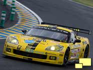 Corvette C6 Racing, 24 Hours of Le Mans Test, June 1, 2008, Le Mans, France, C6.R #64 driven by Oliver Gavin, Olivier Beretta, and Max Papis