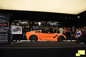 2019 Corvette ZR1 Coupe in Sebring Orange at Barrett-Jackson