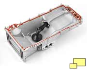 Corvette C6 ZR1 oil pan