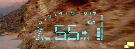 1999 Corvette Heads Up Display (HUD)