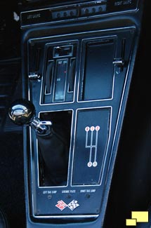 1968 Chevrolet Corvette shift console