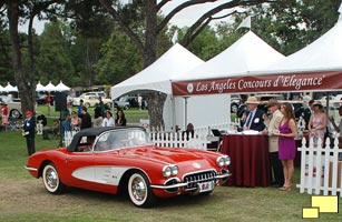 1960 Corvette in Roman Red